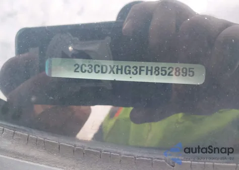 2015 Dodge Charger Sxt from USA, damaged, VIN 2C3CDXHG3FH852895